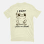 I Exist-Mens-Premium-Tee-MaxoArt