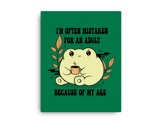 Mistaken For An Adult