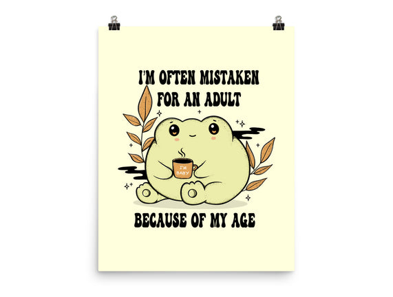 Mistaken For An Adult