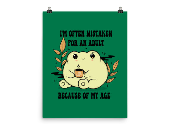 Mistaken For An Adult