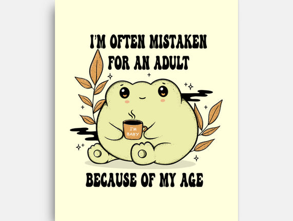 Mistaken For An Adult