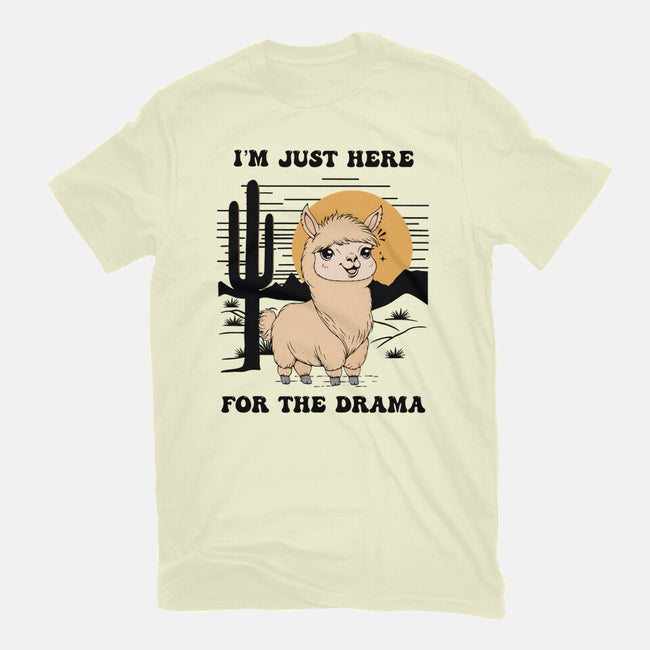 I’m Just Here For The Drama-Mens-Premium-Tee-Trendlory