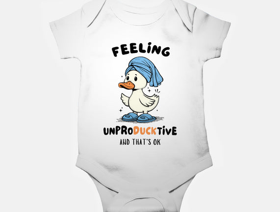 Feeling UnproDUCKtive