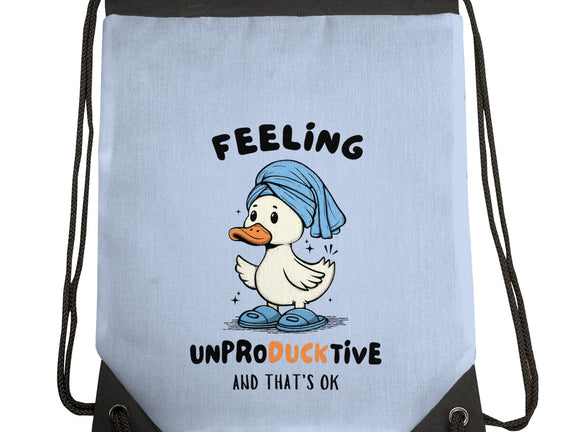 Feeling UnproDUCKtive