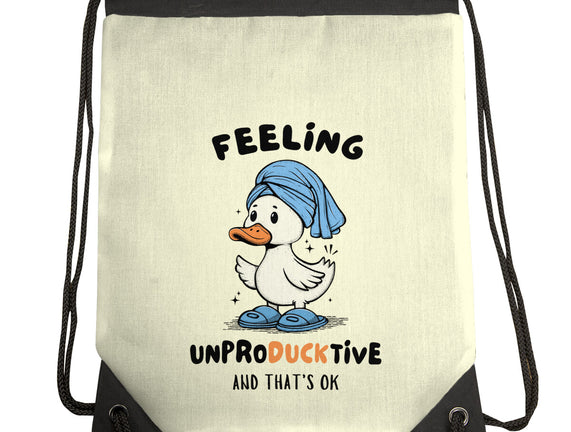 Feeling UnproDUCKtive