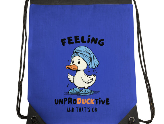 Feeling UnproDUCKtive