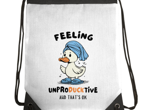 Feeling UnproDUCKtive