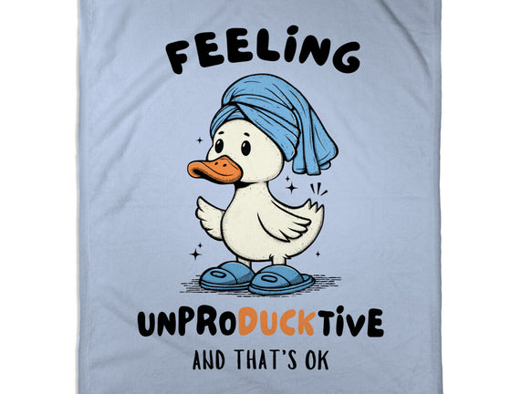 Feeling UnproDUCKtive