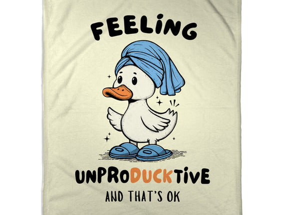 Feeling UnproDUCKtive