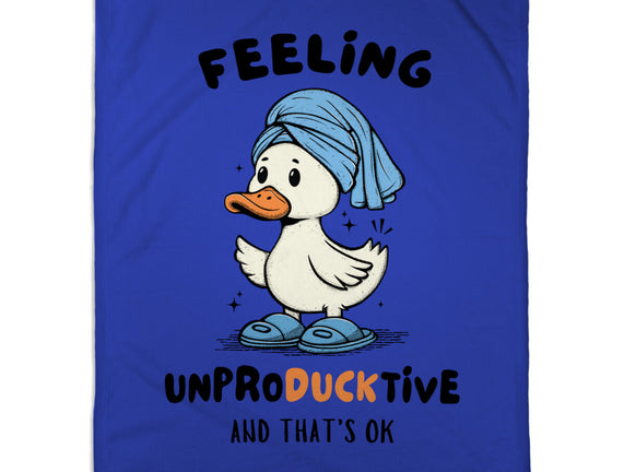 Feeling UnproDUCKtive