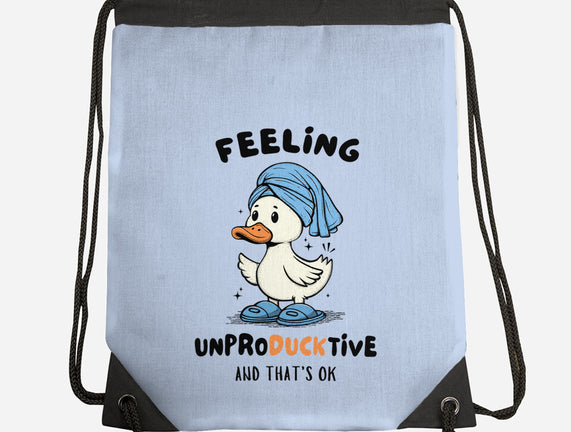 Feeling UnproDUCKtive