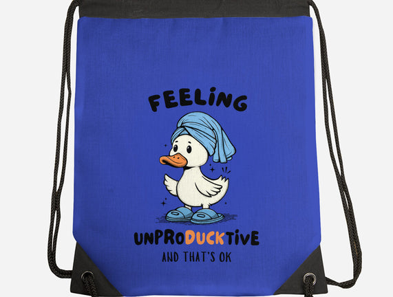Feeling UnproDUCKtive