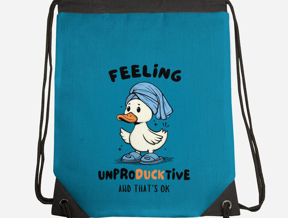 Feeling UnproDUCKtive
