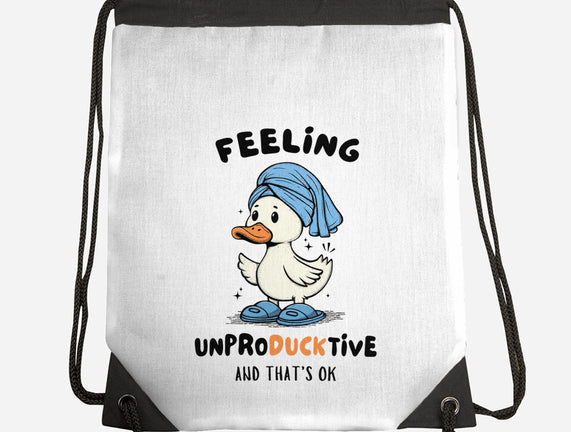 Feeling UnproDUCKtive