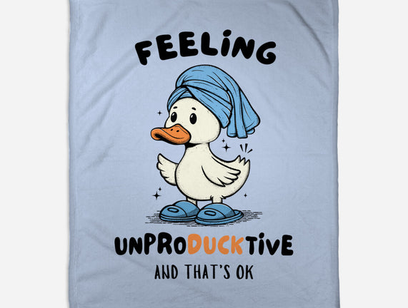 Feeling UnproDUCKtive