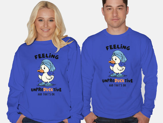 Feeling UnproDUCKtive
