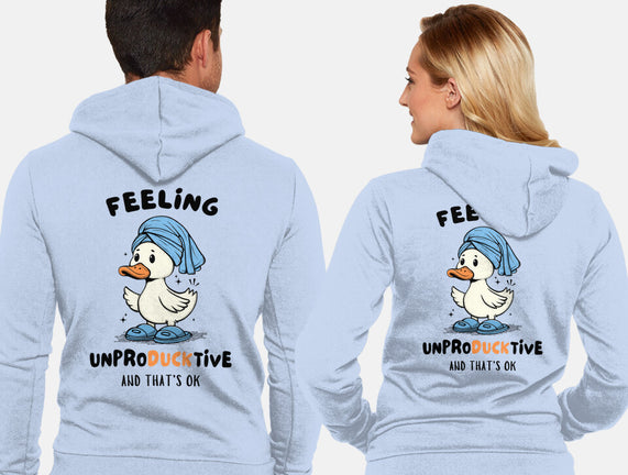 Feeling UnproDUCKtive