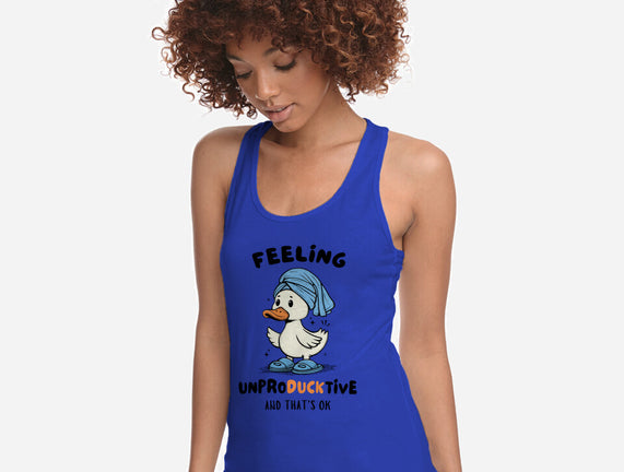 Feeling UnproDUCKtive