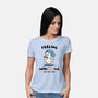 Feeling UnproDUCKtive-Womens-Basic-Tee-Trendlory