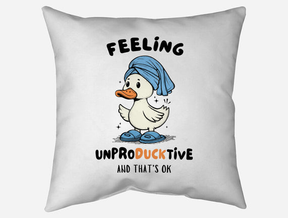 Feeling UnproDUCKtive
