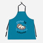 Otterly Exhausted-Unisex-Kitchen-Apron-Trendlory