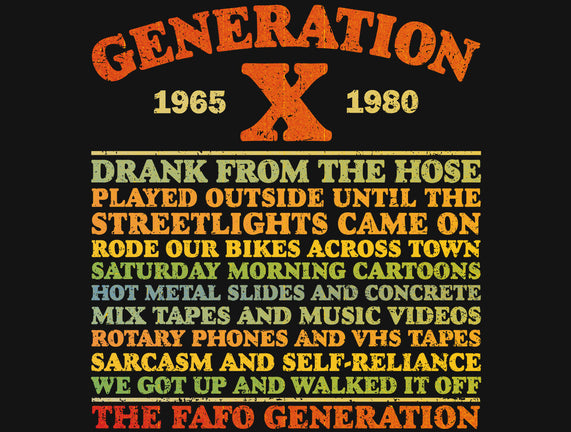 Gen X Summer Day