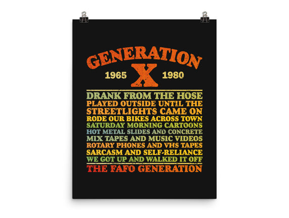 Gen X Summer Day