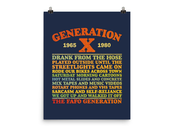 Gen X Summer Day