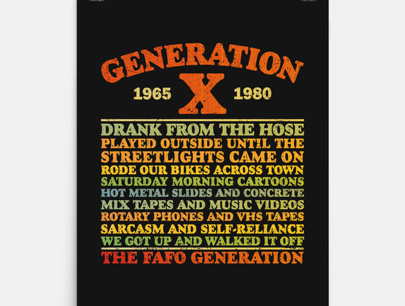 Gen X Summer Day