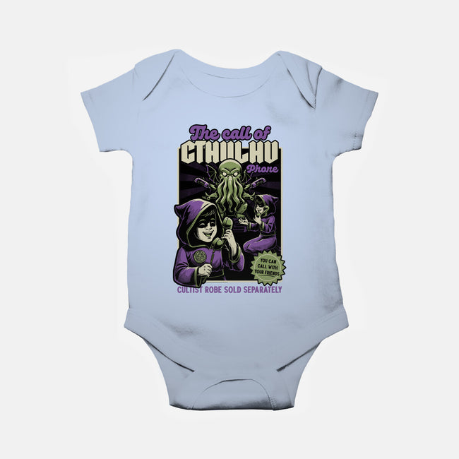 Cthulhu Phone Toy-Baby-Basic-Onesie-Studio Mootant