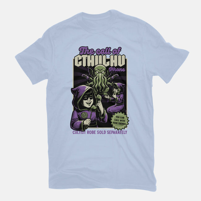 Cthulhu Phone Toy-Unisex-Basic-Tee-Studio Mootant