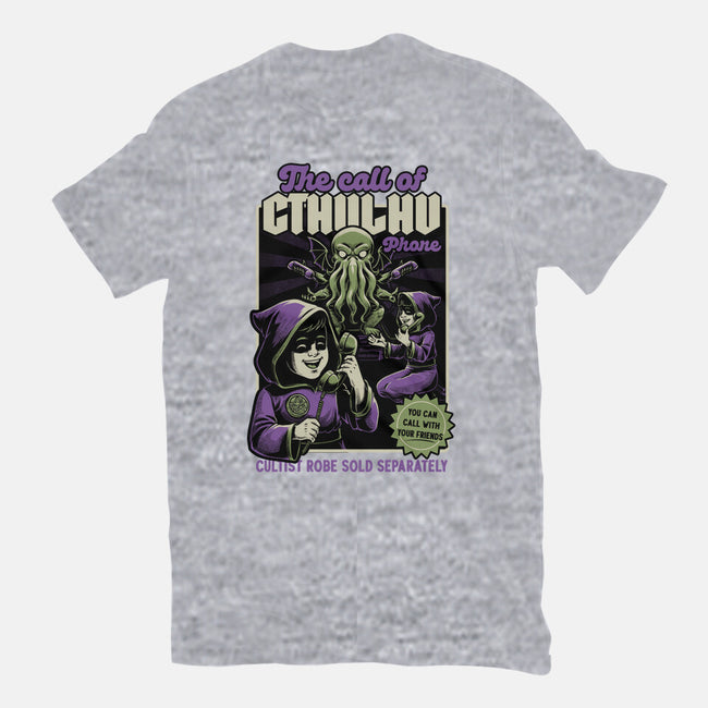 Cthulhu Phone Toy-Mens-Basic-Tee-Studio Mootant