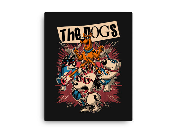Cartoon Dog Band