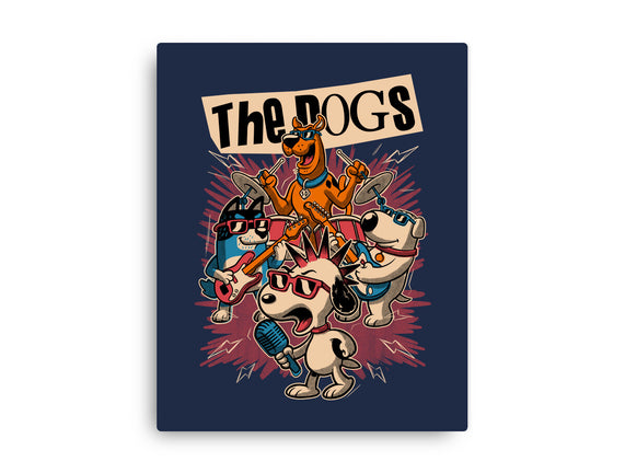 Cartoon Dog Band
