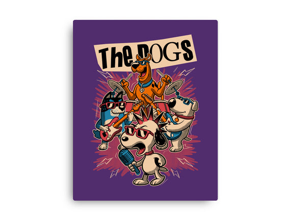 Cartoon Dog Band