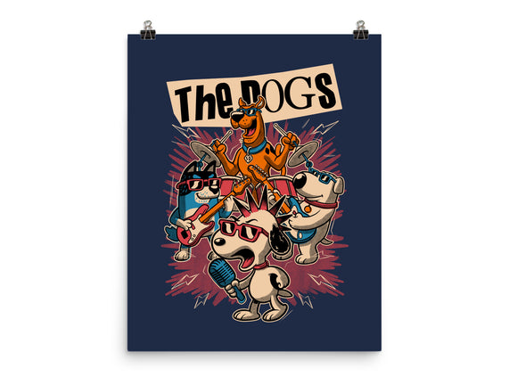 Cartoon Dog Band