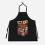 Cartoon Dog Band-Unisex-Kitchen-Apron-Studio Mootant