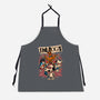 Cartoon Dog Band-Unisex-Kitchen-Apron-Studio Mootant