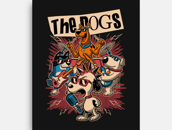 Cartoon Dog Band