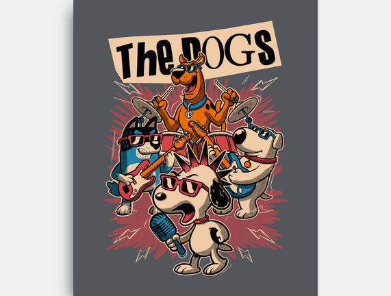 Cartoon Dog Band
