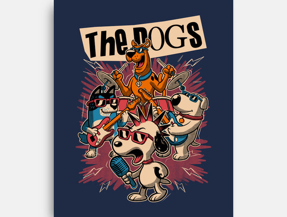 Cartoon Dog Band