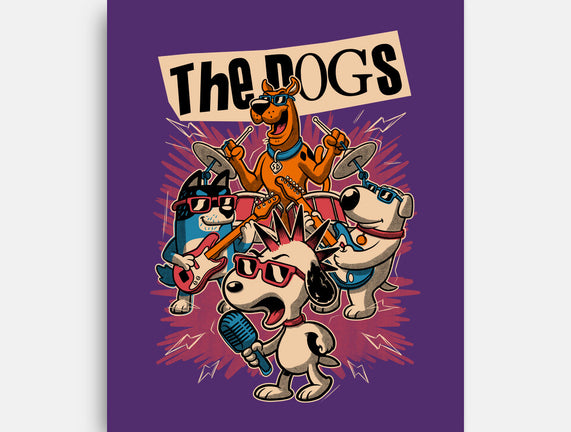 Cartoon Dog Band