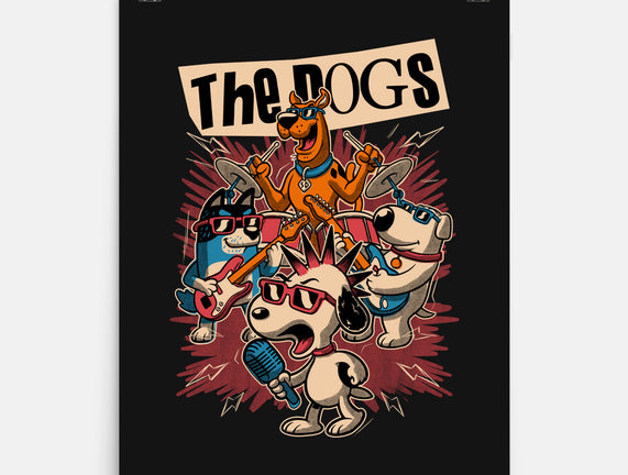 Cartoon Dog Band