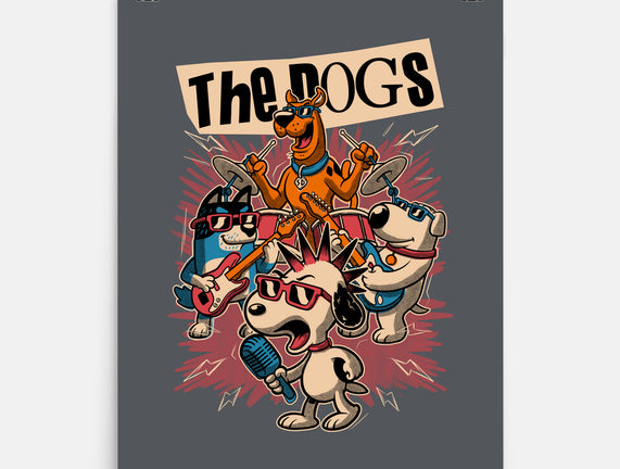 Cartoon Dog Band