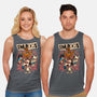 Cartoon Dog Band-Unisex-Basic-Tank-Studio Mootant