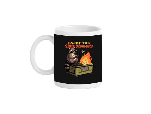 Raccoon Dumpster Fire