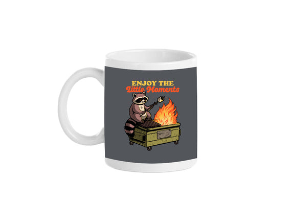 Raccoon Dumpster Fire