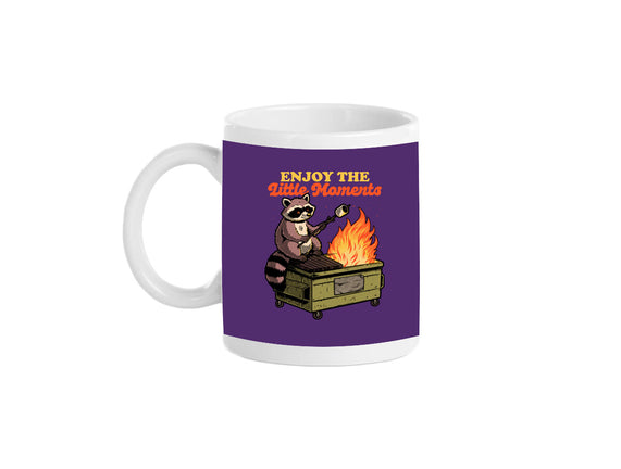 Raccoon Dumpster Fire