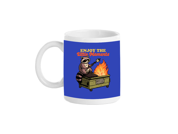 Raccoon Dumpster Fire