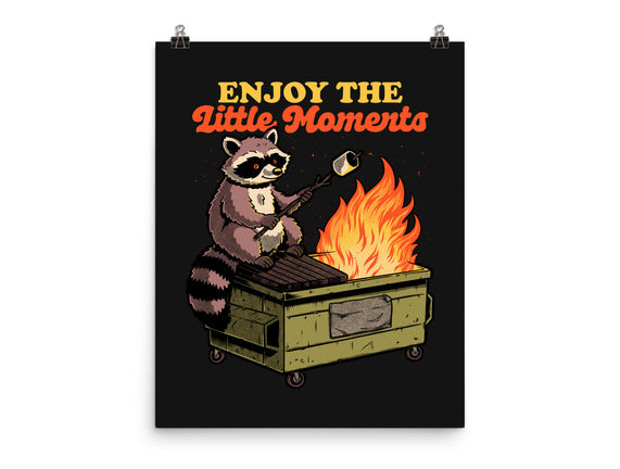 Raccoon Dumpster Fire
